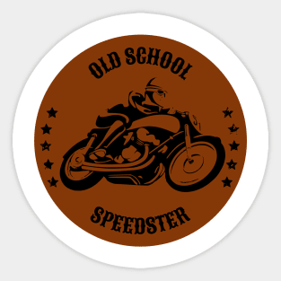 Vintage Motorcycle t shirt.Biker shirt.Vintage shirt.Retro shirt Sticker